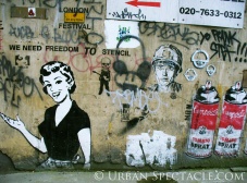 Street Art of London (Freedom to Stencil) 8.18.08